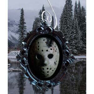 Jason Friday the 13th Slasher Christmas Tree Ornament Horror Movie Holiday Decor